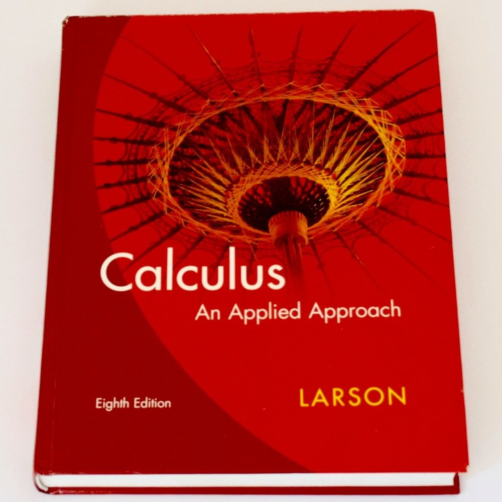 Calculus An Applied Approach 8th Edition Textbook - ISBN # 978-0-618-95825-2